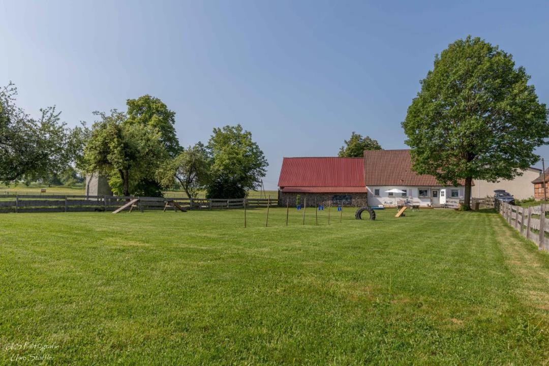 Ferienhaus S`bunde Heisle Blaufelden Exterior foto
