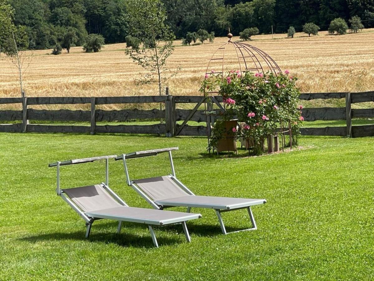 Ferienhaus S`bunde Heisle Blaufelden Exterior foto